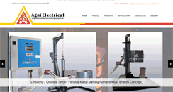 Desktop Screenshot of inductionfurnaceindia.com